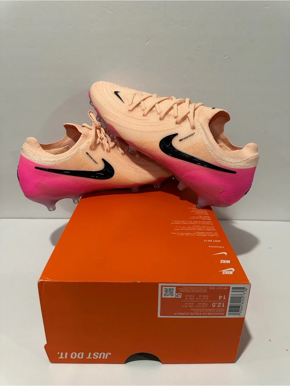 Nike Phantom GX II Elite AG 'Crimson Pink' (HF4357-800) Sz: 12.5